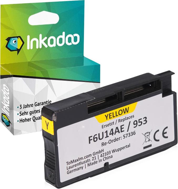 Immagine prodotto Inkadoo Inchiostro compatibile per la serie HP OfficeJet Pro 8720 (Y)