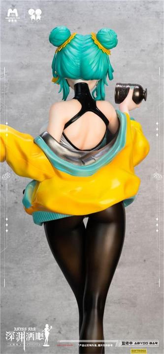 Actual product image Mengxiang Toys Original Character PVC Statue 1/4 Bar Abyss You You 42 cm