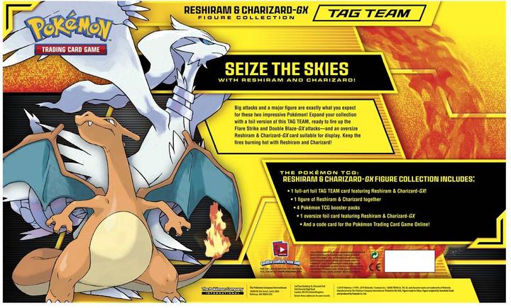Immagine prodotto Pokémon Reshiram & Charizard-GX TAG TEAM Figure Collection Box (Inglese)