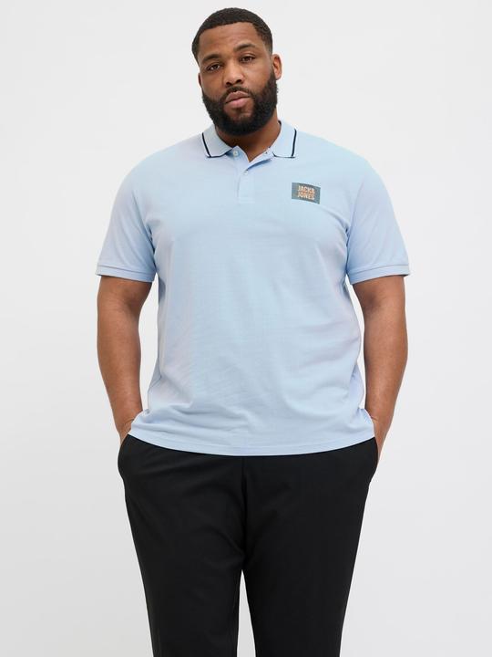 Actual product image Jack & Jones Plus Size Gedruckt Poloshirt Poloshirt (5XL)