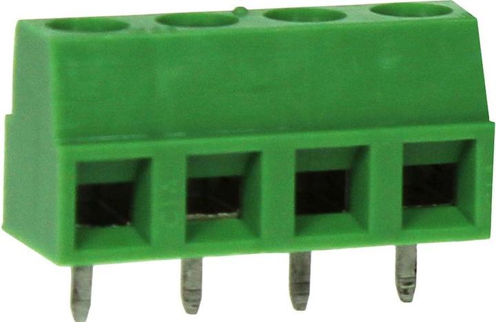 Produktbild RND Electronics Low Profile Terminalblock, Stecker, gerade, Durchsteckmontage, 5.08mm Raster, Horizontal