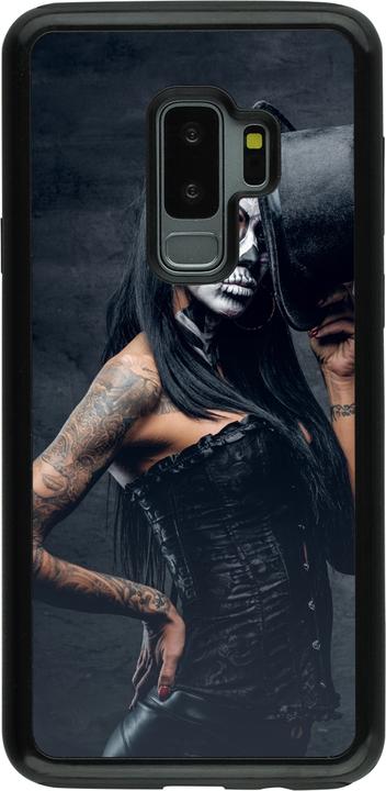 Image du produit PhoneLook Coque Hybrid Armor noir Halloween 22 Tattooed Girl (Samsung Galaxy S9+)