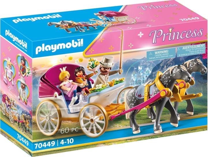 Playmobil Voiture hippomobile romantique (70449, Playmobil Princess)
