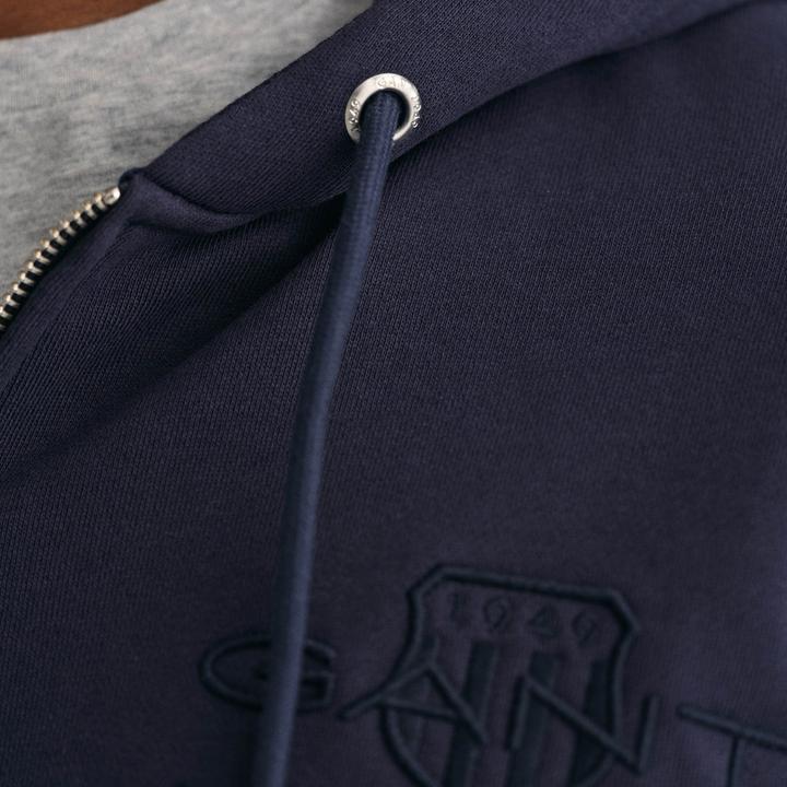 Produktbild GANT Regular Tonal Shield Full Zip Hoodie (M)
