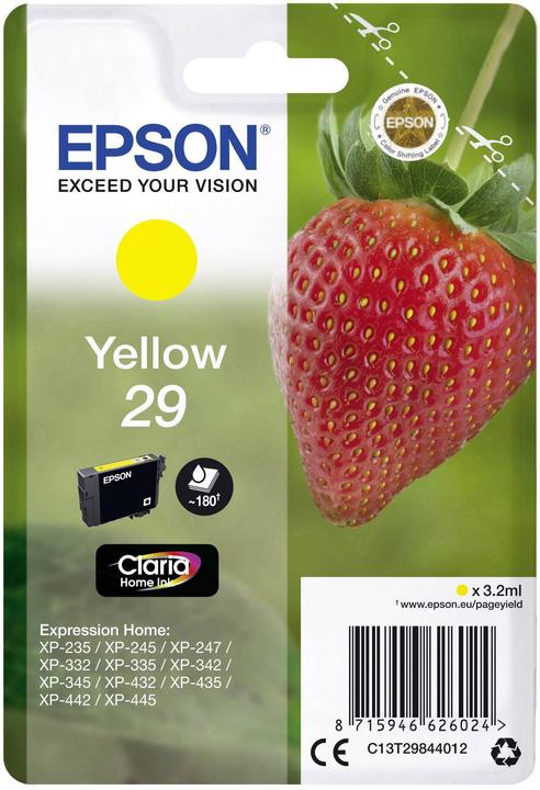 Produktbild Epson 29 Claria Home (Y)