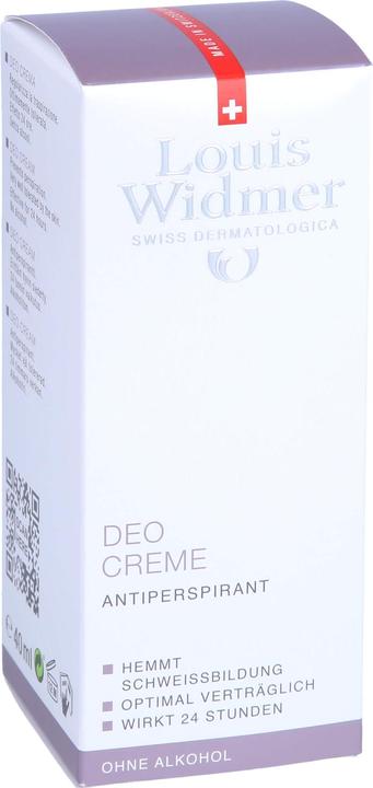 Actual product image Louis Widmer Deodorant perfumed (Crème, 40 ml)