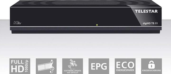 Produktbild Telestar digiHD TS 11 (0.00 GB, DVB-S, DVB-S2)