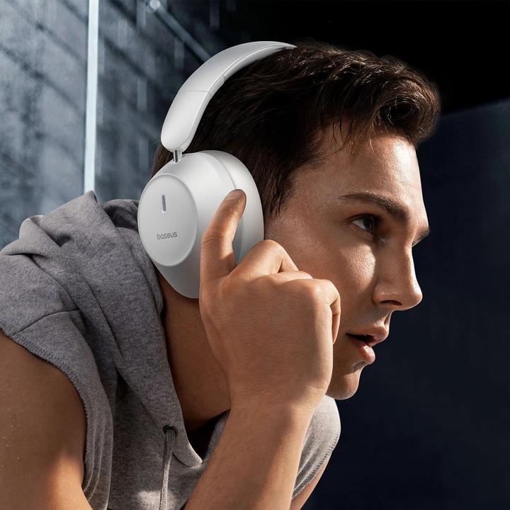 Image du produit Baseus Casque sans fil Boss 30 Max (blanc) (50 h, Sans fil)