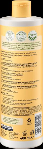 Actual product image dm Balea Natural Beauty (400 ml, Liquid shampoo)