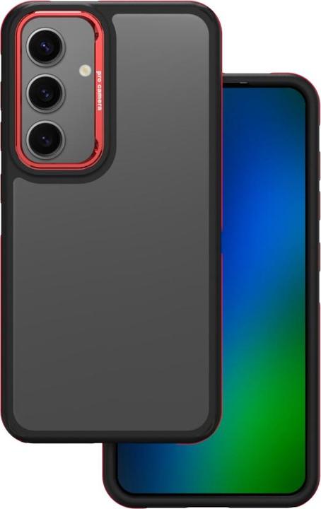 Immagine prodotto OEM Custodia Crystal Black per Samsung Galaxy S25 Ultra rosso (Samsung Galaxy S25 Ultra)