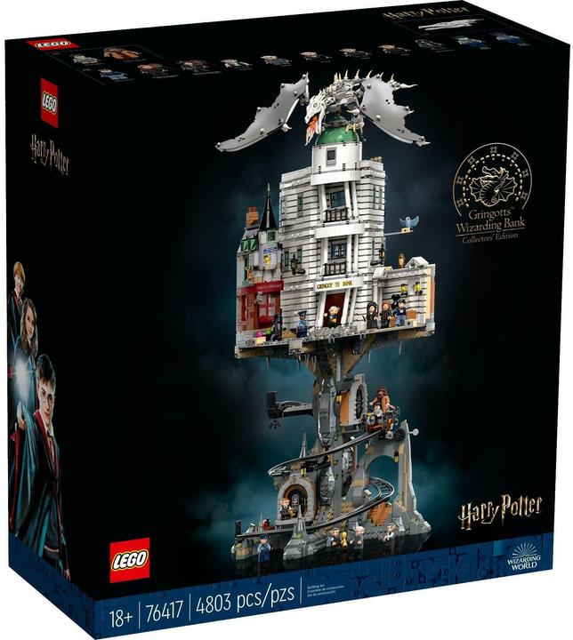 LEGO Harry Potter Gringotts Zaubererbank – Sammleredition (76417, LEGO Harry Potter)