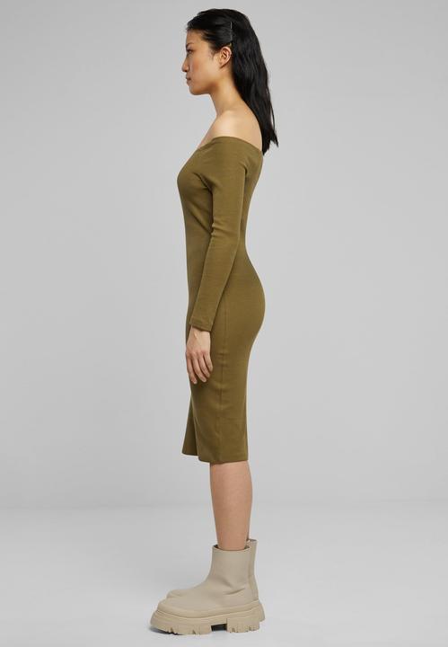 Immagine prodotto Urban Classics Vestito a maniche lunghe a costine da donna - 126821 (S)