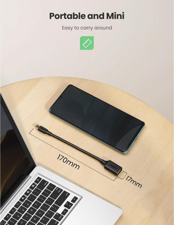 Produktbild Ugreen Kabel (0.15 m, USB 3.0)