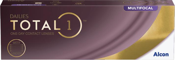 Immagine prodotto Dailies Total1 Totale 1 30 MF (60 Pezzo/i, Lente quotidiana, Multifocale)