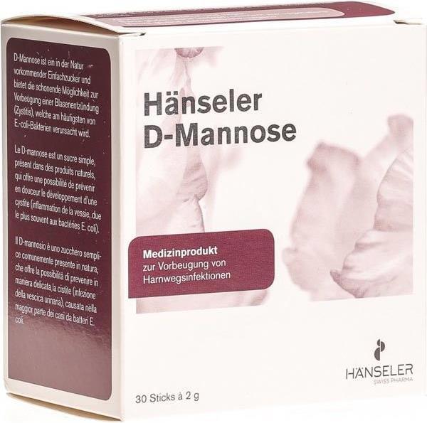 Produktbild Hänseler D-Mannose (30 Stück, 60 g)
