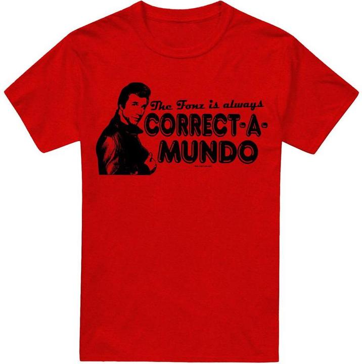 Image du produit Happy Days - T-shirt CORRECT A MUNDO - Adulte (3XL)