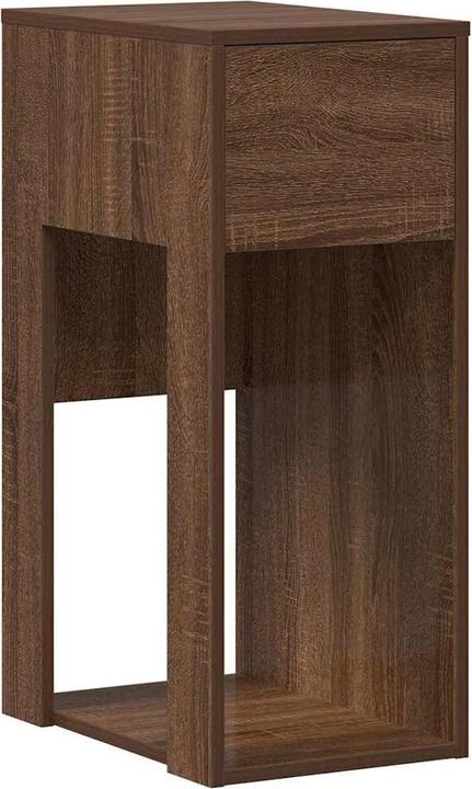 Image du produit VidaXL Armoire informatique avec tiroir aspect chêne brun 35x45x77 cm Armoire PC (35 x 45 x 77 cm)