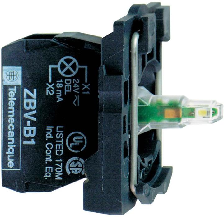 Image du produit Schneider Electric PLight Body 48/120VAC Yel LED