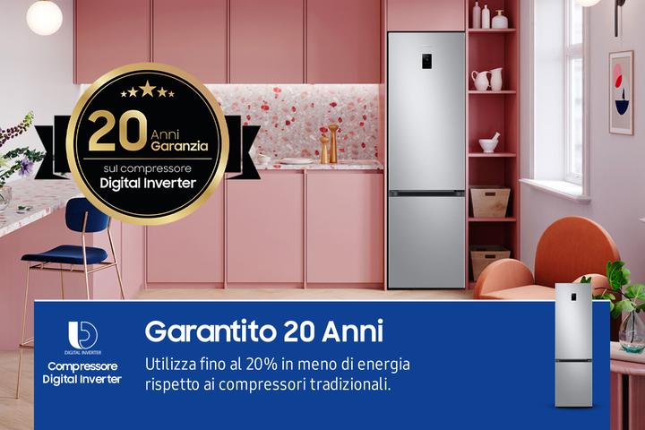 Image du produit Samsung RB38C672CSA EcoFlex AI Réfrigérateur combiné en pose libre avec congélateur Wifi 2m 39 (390 l)