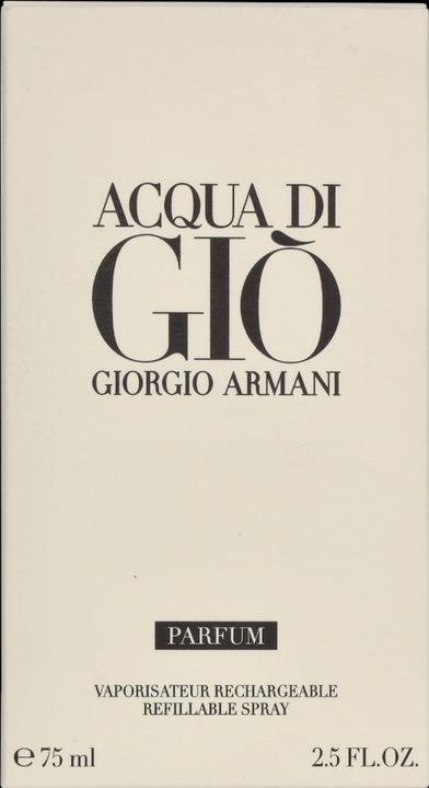 Produktbild Giorgio Armani Acqua di Giò (Eau de Parfum, 75 ml)