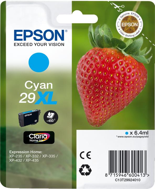 Actual product image Epson 29XL Claria Home (C)