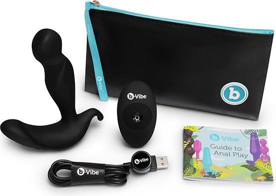 Image du produit Earthly Body B-vibe 360 Plug : Masseur prostatique rotatif télécommandé avec vibrations