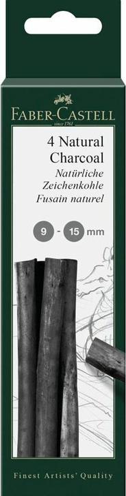 Image du produit Magni Charbon à dessin Pitt Naturl. SB 9-15mm (Noir, 1 x)