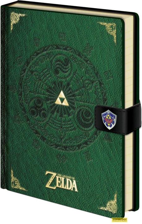 Image du produit Pyramid Carnet de notes Legend of Zelda Triforce (A5, Couverture rigide)