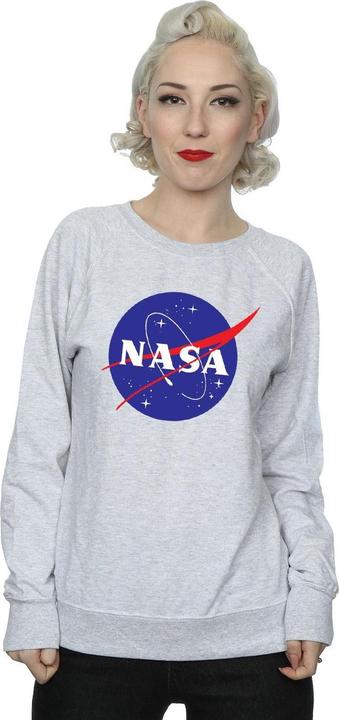 Actual product image Nasa Womens/Ladies Insignia Logo Sweatshirt (L)