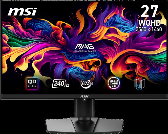Produktbild MSI MAG 271QPXDE QD-OLED E2 (2560 x 1440 Pixel, 26.50")