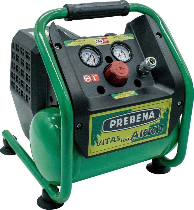 Produktbild Prebena Akku-Kompressor Vitas 100-Akku ohne Akku u.Ladegerät (8 Bar, 5 l)