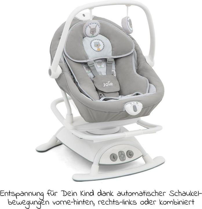 Image du produit Joie 2in1 Balançoire bébé Sansa de la naissance à 13 kg amovible Transats & balançoires bébé