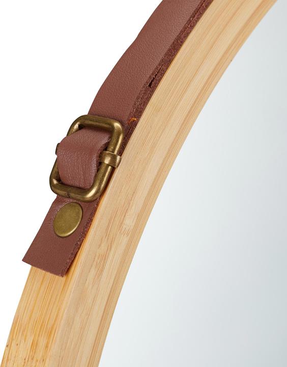 Image du produit Relaxdays Miroir à accrocher rond cadre (45 x 2 x 45 cm)