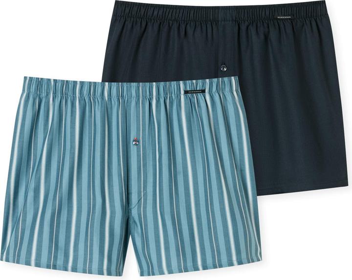 Schiesser Herren Webboxer Boxershorts (10, 2er Pack)