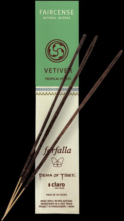 Image du produit Farfalla FLEURS D'ENCENS - Vétiver | Forêt tropicale parfum chaud et épicé