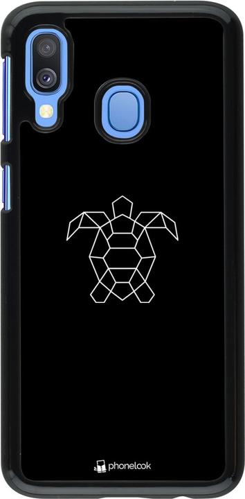 Produktbild PhoneLook Hülle Turtles lines on black (Samsung Galaxy A40)