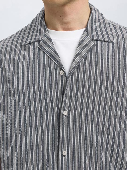Produktbild Selected Homme Seersucker Kurzarmhemd (M)