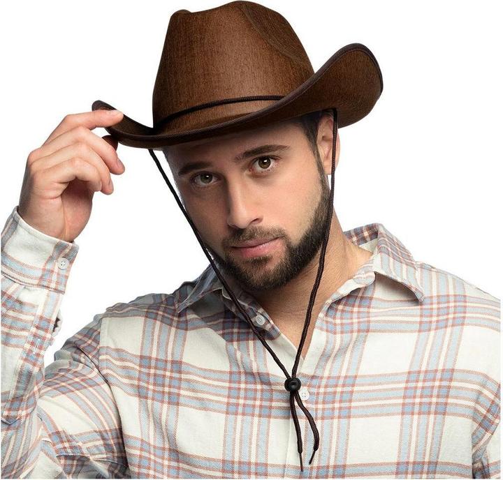 Image du produit Boland Chapeau de cowboy marron
