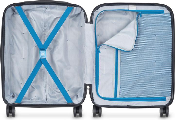 Image du produit Delsey Comete Plus Slim Cabin Trolley Case - 55 cm - Blue (40 l, Bagage à main (jusqu'à 50l))