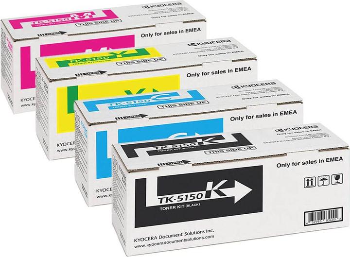 Image du produit Kyocera Original TK-5150 SET Set avec les quatre couleurs (M, Y, CF, C)