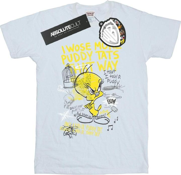 Image du produit Looney Tunes - T-shirt MORE PUDDY TATS - Homme (L)