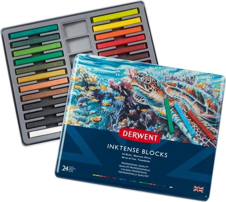 Produktbild Derwent Inktense Aquarellkreidestifte (Mehrfarbig, 1 x)