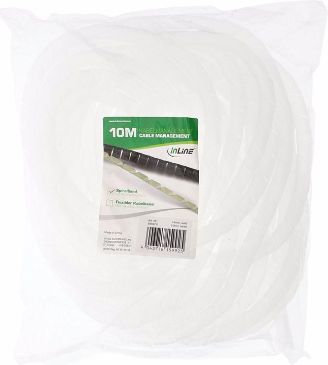 Image du produit InLine Ceinture en spirale (Tuyau spiralé pour câble, 1000 cm)