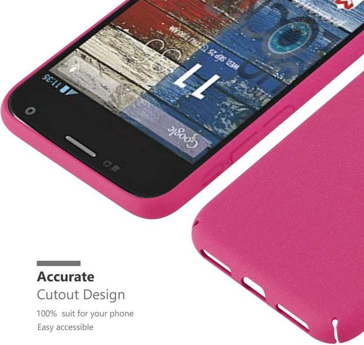 Produktbild Cadorabo Hard Cover Frosty Cover (Motorola Moto G2 (2nd Gen))