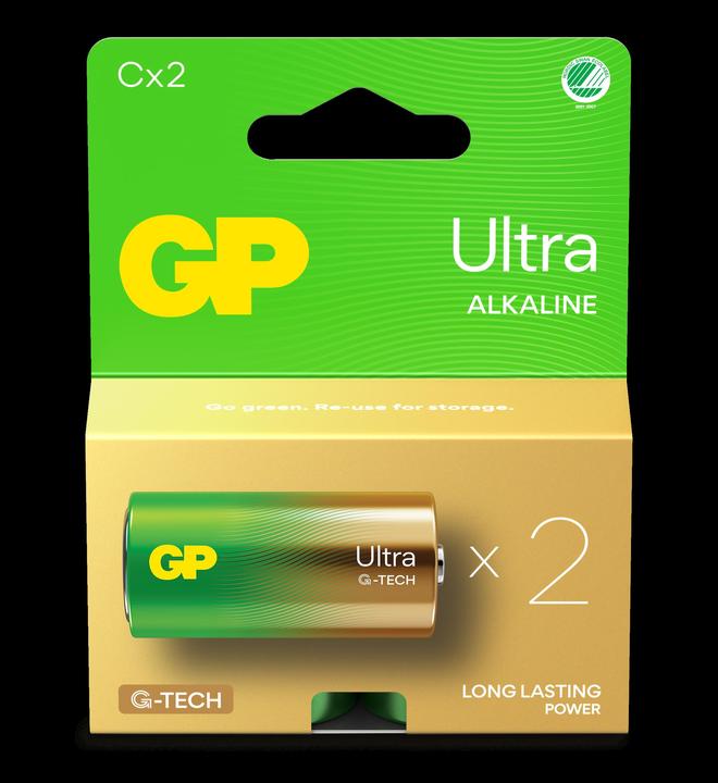 Image du produit GP Batteries GP 14AU-U2 A21 / LR14 / C Pile Ultra (2 pcs, C)