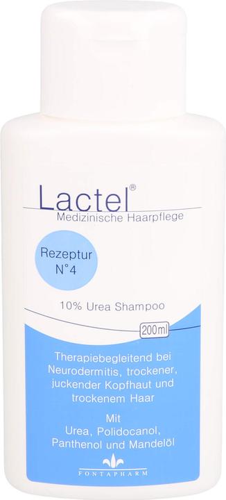 Produktbild Fontapharm Lactel Nr.4 10% Urea Shampoo, 200 ml Shampoo (200 ml, Flüssiges Shampoo)
