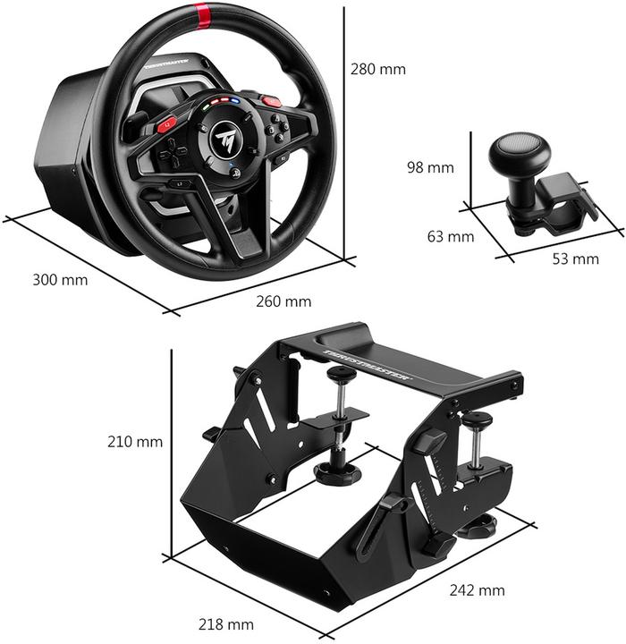 Produktbild Thrustmaster T128-P SimTask Pack (PS5, PS4, PC)