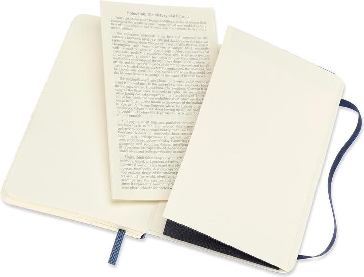 Productafbeelding Moleskine Notitieboekje Zachte kaft gelinieerd (A6, Rijen, Softcover)