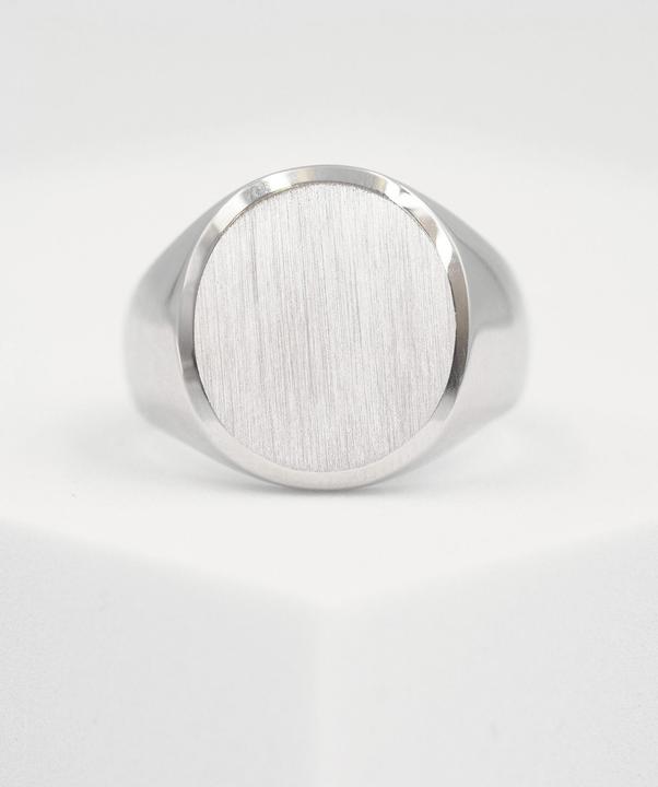Actual product image Muau Disc ring (62, 925 Silver)
