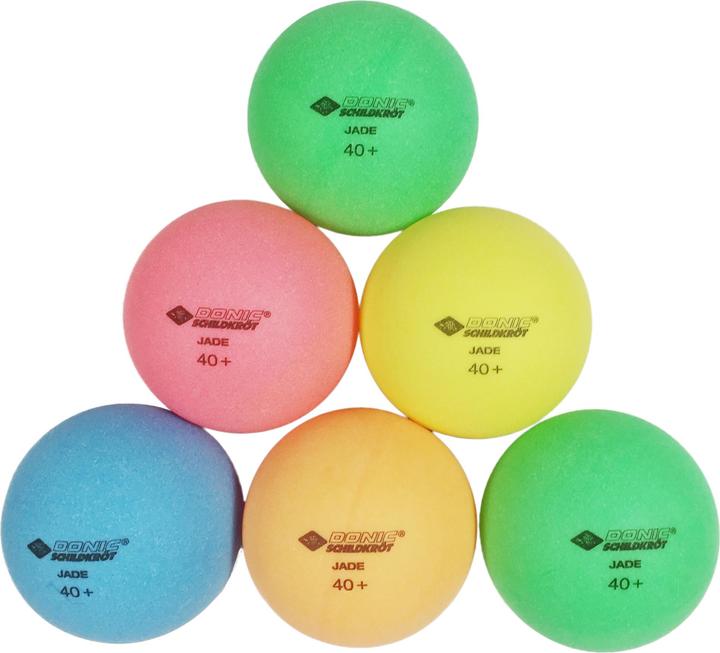 Actual product image Donic Schildkröt PingPong Balls Color (6 pcs.)